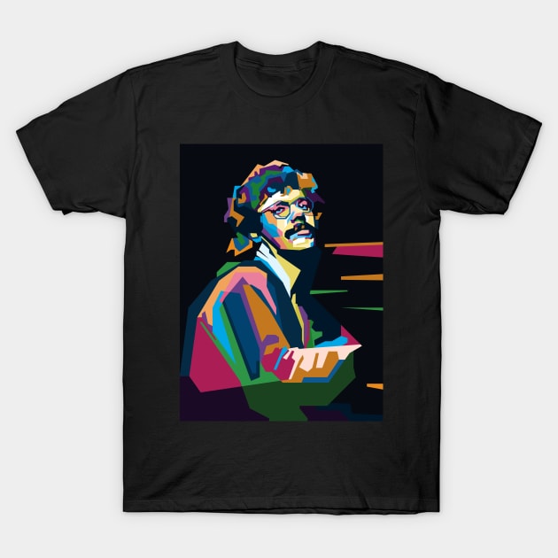Abstract Chick Corea in WPAP T-Shirt by smd90